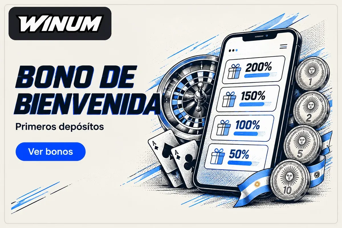 Celular con cuatro niveles de bono y monedas argentinas