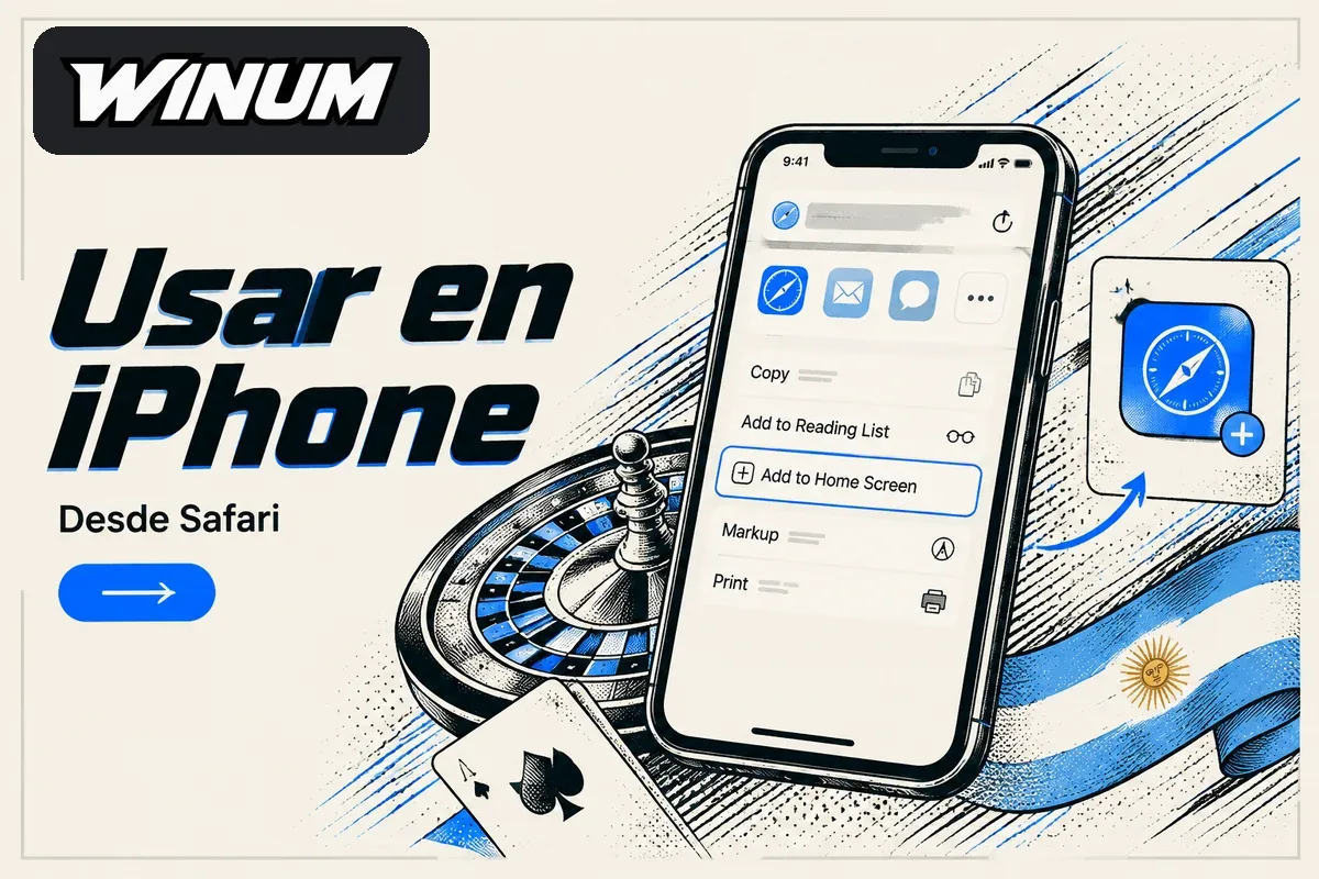 iPhone creando un acceso directo desde el navegador
