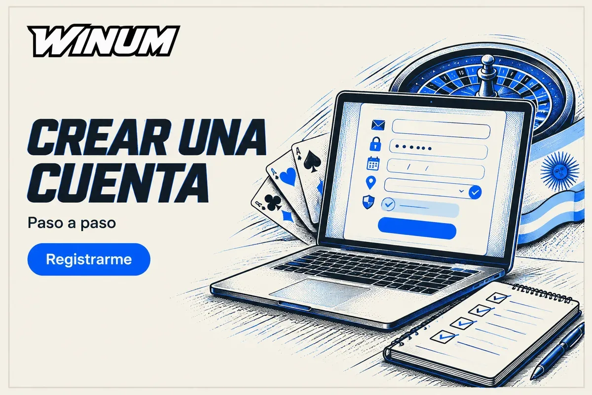 Laptop muestra formulario simulado para crear una cuenta