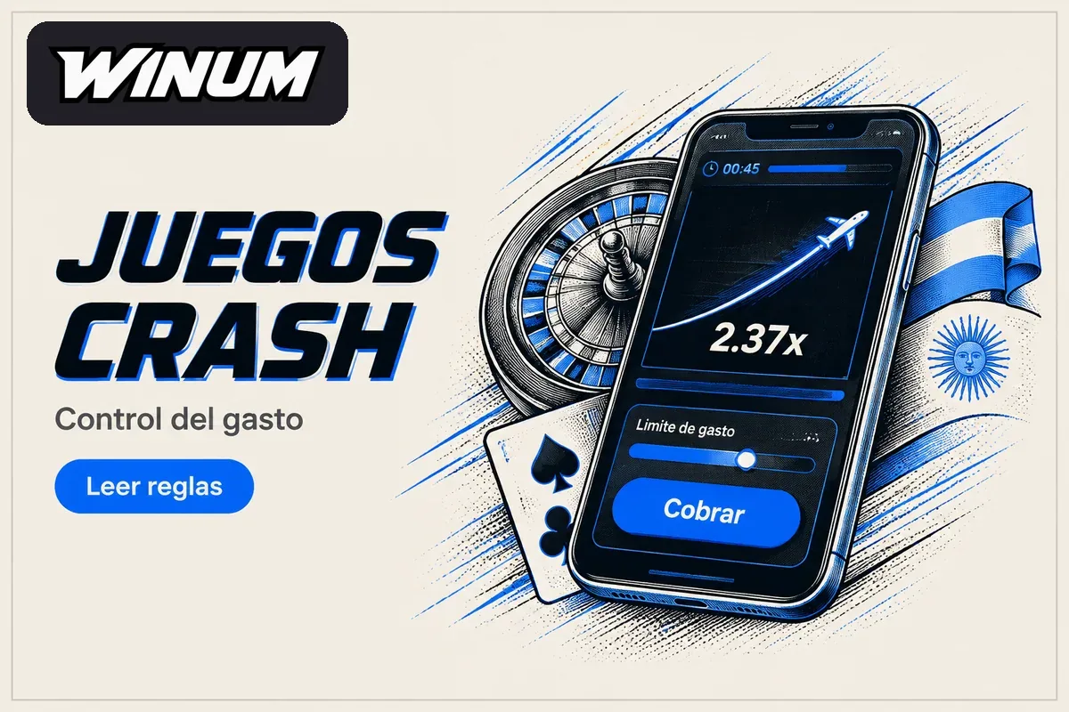 Celular muestra multiplicador crash y límite de gasto